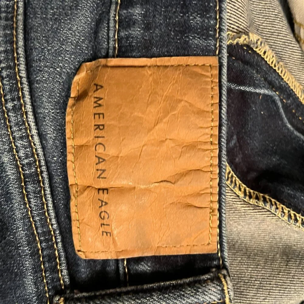 American Eagle Ne(x)t Level Airflex Mens Jeans TWO PAIRS Relaxed Straight  36x34